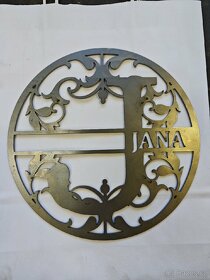Výpalek ornament jména - 4