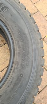 Prodám pneu bridgestone 17.5 m+s 225/75 - 4