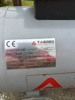 Kompresor+pneumatický rázový utahovák - 4