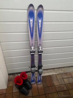 Lyže 120 cm a boty 34/35 - 4