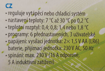 Bezdrátový termostat EMOS - 4