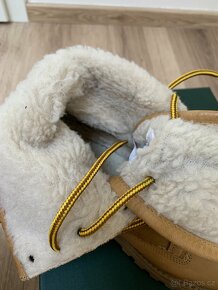 Kožené vyteplené boty - 4