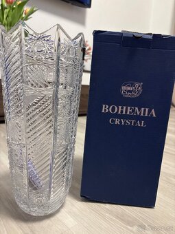 Velká broušená váza - Bohemia Crystal - 4
