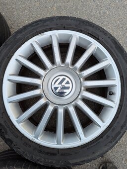Litá kola 5x112 VW 225/45/ r17 - 4