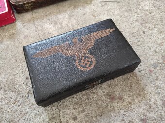 Různé příbory v etuích,SS a Luftwaffe - 4