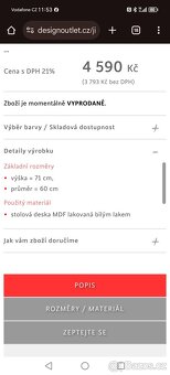 Kulatý jídelní stůl - 4