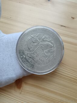 Stříbrná mince 10oz 311g čistého stříbra - 4