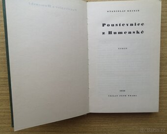 Stanislav Reiniš, Poustevnice z Humenské, 1935 - 4