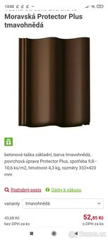 střešní tašky Bramac tmavohnědé - protector plus - 4