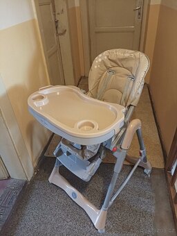 Jídelní židlička foto baby mambo béžová - 4