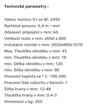 Olepovačka hran Holzman KAM 115 - 4