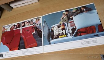 ORIG. PĚKNÝ PROSPEKT FIAT 850, FRANCOUZKY, 12 STRAN, VEL. A4 - 4
