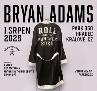/Předání dnes u vstupu/ BRYAN ADAMS 1.8.2025 Hradec Králové. - 4