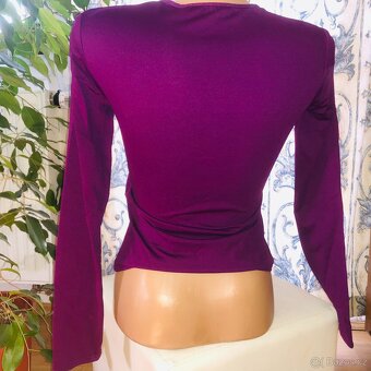 trickosdlouhymrukavem# vrstveni# fialovabarva - 4