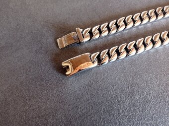 NOVÝ masivní pánský nerezový náhrdelník Kalen - š. 12 mm - 4