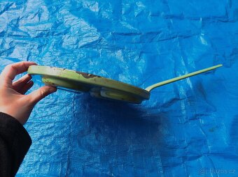 Smaltovaný zelený lívanečník - 4