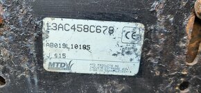 Prodám nd.na zahr.trakturek MTD 14.5 OHV 3ks. - 4