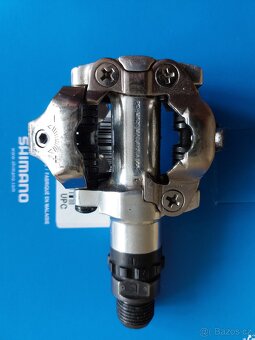 Pedály Shimano PD-M520, stříbrné - 4