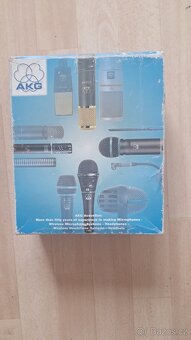 Profesionální hlavový kondenzátorový mikrofon AKG C 477WR oc - 4