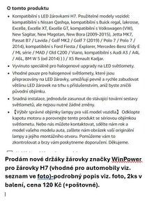 Adaptéry pro žárovku H7 WinPower - více druhů - 4