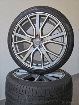 Orig. Audi Sport 5x112 Letní Pirelli 255/35/20 - 4