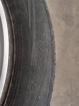 Disky Opel 6.5J 16 ET39 5x110 pneu 205/55R16 - 4