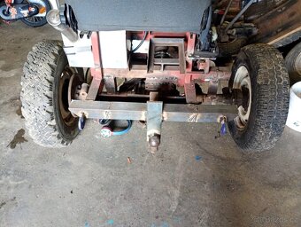Malotraktor domácí výroby - 4