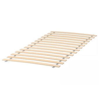 2x dětská postel IKEA Kritter se zábranou+rošt+matrace+chrán - 4