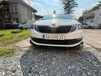 LIPKO SKODA OCTAVIA 3 FACELIFT SPOJLER POD PREDNY NARAZNIK - 4