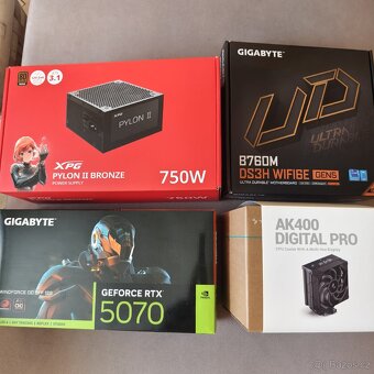 Nové herní PC i5 14400f/RTX 5070/32DDR5/2TB SSD/win 11 - 4