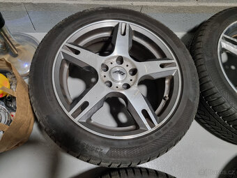Prodám alu 17 + zimní pneu Continental 235/45 - 4