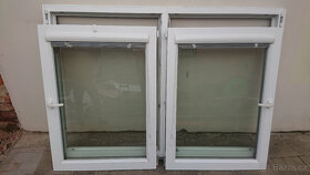 Dvojdílné plastové okno 168x118cm - 4