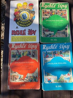 Rychlé Šípy 1-3 díly + hra záhada hlavolamu - 4