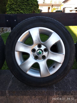 prodám letní ALU kola 165/70/14 fabia 1 - 4