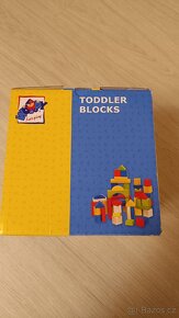 Dřevěné kostky toddler blocks - 4
