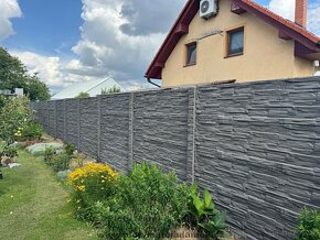 Betonový plot, Ploty z 3D panelů, brány a branky - 4