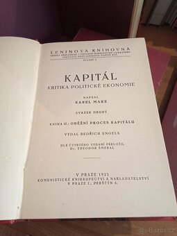 Karl Marx Kapitál I-III 1921 - 4