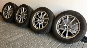 17" ALU KOLA BMW 225/55/17 NOVÉ ZIMNÍ PNEU + TPMS - 4