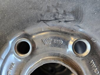 Plechová kola VW (naposledy VW ID3) R18 5x112; 7,5Jx18 ET:50 - 4