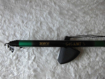 Rybářský prut teleskop "ZEBCO Gigant" - 4