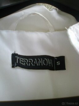 Dívčí prošívaná zimní bunda s kapucí, vel. S - 4