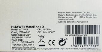 Notebook Huawei MateBook X - 4