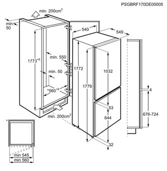 Vestavná lednice Electrolux ENN 2800AJW - 4