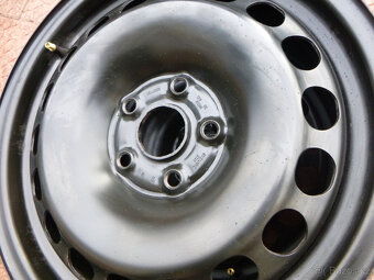 Plechové disky kola sada - Škoda VW 5x112 6,5Jx16 ET41 - 4