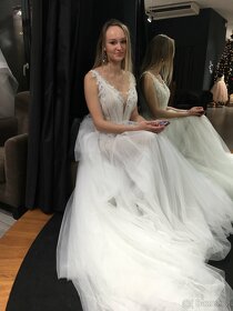 Svatební šaty, vel. 36 - 4