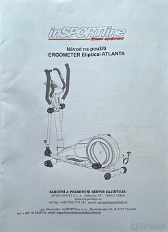 ERGOMETER Eliptical ATLANTA - inSPORTline - 4