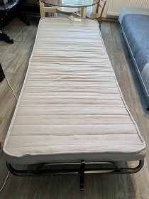 Skládací postel 80x200 cm + nový Chránič matrace Chvaletice - 4