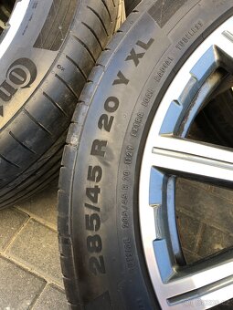 Originální ALU kola R20 Audi Q7 SQ7 + letní pneu - 4