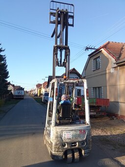Bateriový vysokozdvižný vozík Nissan TX nabíječka - 4