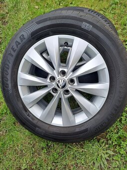 Alu kola 5x100 originál Škoda Kamiq 205/60 R16 - 4